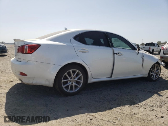 2012 Lexus IS 250 with VIN JTHBF5C24C5169462, listed as a Copart auction lot 61063465 with 147,827 mi miles and Salvage title. Bid and sale history available at DreamBid. Image 3.