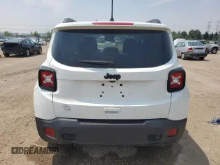 2020 Jeep Renegade Latitude with VIN ZACNJABB2LPL25025, listed as a Copart auction lot 59745345 with 76,988 mi miles and Non repairable. Bid and sale history available at DreamBid. Image 6.