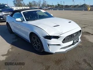 2019 Ford Mustang EcoBoost with VIN 1FATP8UH8K5188379, listed as a IAAI auction lot 41627428 with 58,392 mi miles. Bid and sale history available at carsss.com. Image 1.