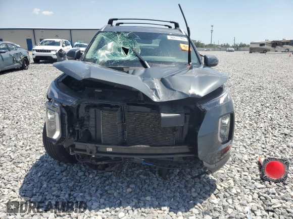 2022 Hyundai Palisade SEL z VIN KM8R3DHE2NU391329, wystawiony jako Copart lot #56842765 z przebiegiem 60 436 mil mil oraz Szkoda całkowita • Salvage title. Historia ofert i sprzedaży dostępna na DreamBid. Obrazek 5.