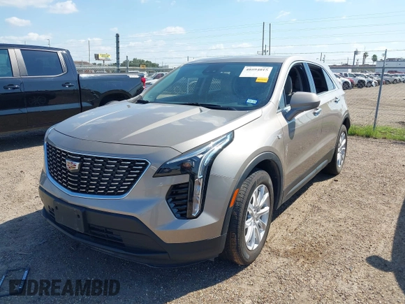 2023 Cadillac XT4 FWD Luxury with VIN 1GYAZAR4XPF116698, listed as a IAAI auction lot 40594015 with 18,368 mi miles. Bid and sale history available at carsss.com. Image 2.