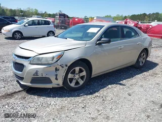 2015 Chevrolet Malibu LS with VIN 1G11B5SL2FF234349, listed as a IAAI auction lot 41995360 with 181,940 mi miles. Bid and sale history available at carsss.com. Image 2.