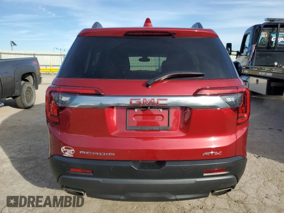 2020 GMC Acadia AT4 z VIN 1GKKNLLS2LZ120346, wystawiony jako Copart lot #80435014 z przebiegiem 41 348 mil mil oraz Szkoda całkowita • Salvage title. Historia ofert i sprzedaży dostępna na DreamBid. Obrazek 6.