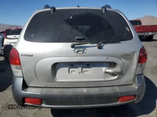 2005 Hyundai Santa Fe GLS with VIN KM8SC73D85U918453, listed as a Copart auction lot 46942725 with 186,275 mi miles and Salvage Title. Bid and sale history available at carsss.com. Image 6.