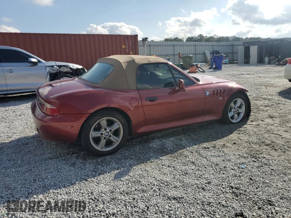 2001 BMW Z3 2.5 z VIN WBACN33401LM03049, wystawiony jako Copart lot #44110745 z przebiegiem 187 968 mil mil oraz Szkody całkowita. Historia ofert i sprzedaży dostępna na DreamBid. Obrazek 3.