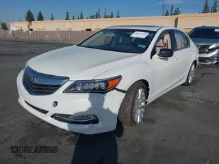 2014 Acura RLX Advance Pkg with VIN JH4KC1F93EC007718, listed as a IAAI auction lot 41622363 with 66,130 mi miles. Bid and sale history available at carsss.com. Image 2.