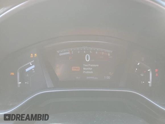 2021 Honda CR-V EX with VIN 2HKRW2H5XMH618453, listed as a Copart auction lot 58403875 with 99,999 mi miles and Salvage title. Bid and sale history available at DreamBid. Image 9.