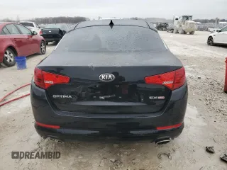 2013 Kia Optima EX with VIN 5XXGN4A71DG241766, listed as a Copart auction lot 47257755 with 56,088 mi miles and Clean Title. Bid and sale history available at carsss.com. Image 6.