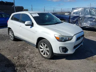 2015 Mitsubishi Outlander Sport SE with VIN 4A4AR4AU9FE021744, listed as a IAAI auction lot 41633543 with 95,393 mi miles. Bid and sale history available at carsss.com. Image 1.