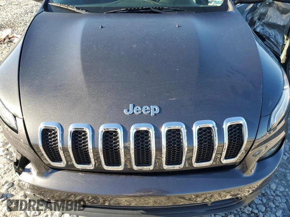 2018 Jeep Cherokee Latitude Plus with VIN 1C4PJMLXXJD517893, listed as a Copart auction lot 81373934 with 49,747 mi miles and Salvage Title. Bid and sale history available at DreamBid. Image 12.