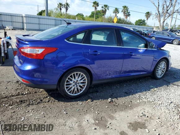 2014 Ford Focus Titanium with VIN 1FADP3J29EL404862, listed as a Copart auction lot 50930435 with 82,728 mi miles and Salvage Title. Bid and sale history available at carsss.com. Image 3.