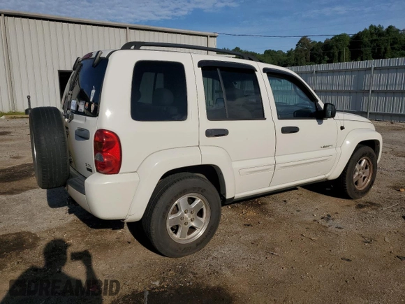 2004 Jeep Liberty Limited with VIN 1J4GK58K34W143131, listed as a Copart auction lot 69814254 with Not provided miles and Salvage title. Bid and sale history available at DreamBid. Image 3.
