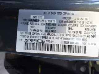 2022 Mazda CX-9 Sport with VIN JM3TCBBY6N0603553, listed as a IAAI auction lot 40640259 with 19,972 mi miles. Bid and sale history available at carsss.com. Image 9.