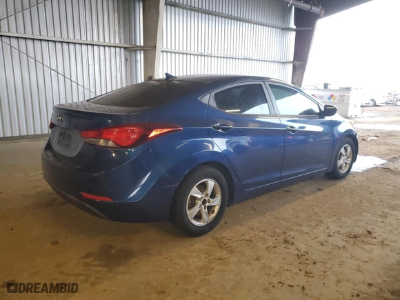 2015 Hyundai Elantra Limited with VIN 5NPDH4AE5FH572270, listed as a Copart auction lot 85393214 with 207,315 mi miles and Clean Title. Bid and sale history available at carsss.com. Image 3.