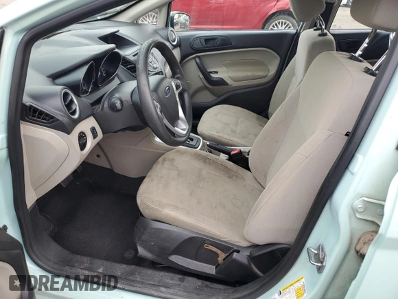 2017 Ford Fiesta SE with VIN 3FADP4BJ6HM134424, listed as a Copart auction lot 83703724 with Not Provided miles and Salvage Title. Bid and sale history available at DreamBid. Image 7.