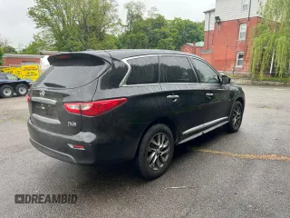 2013 Infiniti JX35 with VIN 5N1AL0MM5DC326840, listed as a Copart auction lot 78937184 with 180,891 mi miles and Clean Title. Bid and sale history available at carsss.com. Image 4.