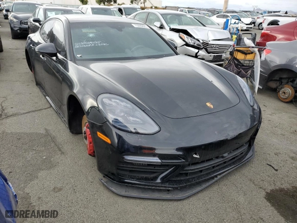 2018 Porsche Panamera Turbo with VIN WP0AF2A7XJL140504, listed as a Copart auction lot 73395623 with 38,102 mi miles. Bid and sale history available at carsss.com. Image 4.