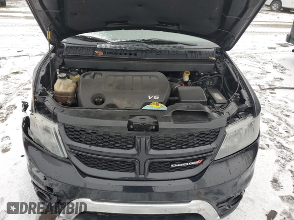 2016 Dodge Journey Crossroad Plus z VIN 3C4PDDGG6GT165125, wystawiony jako Copart lot #86835224 z przebiegiem 210 121 mil mil oraz Czysty tytuł • Clean title. Historia ofert i sprzedaży dostępna na DreamBid. Obrazek 13.