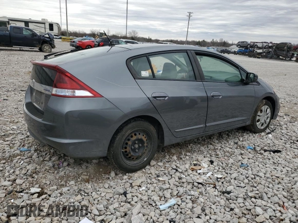 2012 Honda Insight LX with VIN JHMZE2H50CS003217, listed as a Copart auction lot 47982725 with 168,382 mi miles and Salvage title. Bid and sale history available at DreamBid. Image 3.