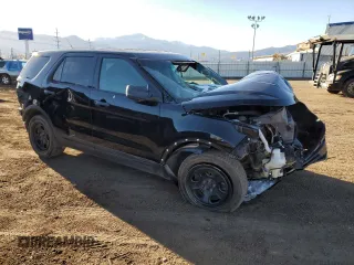 2014 Ford Utility Police Interceptor with VIN 1FM5K8AR9EGC60497, listed as a Copart auction lot 85083474 with 0 mi miles and Clean Title. Bid and sale history available at carsss.com. Image 4.