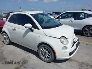 2013 FIAT 500 Pop with VIN 3C3CFFAR6DT752830, listed as a IAAI auction lot 42620703 with 89,150 mi miles and . Bid and sale history available at DreamBid. Image 1.