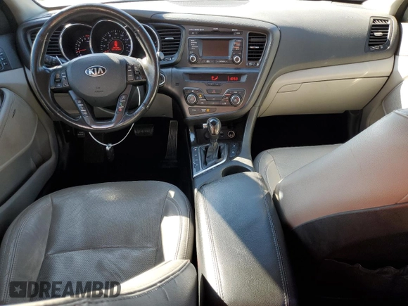 2013 Kia Optima EX with VIN 5XXGN4A71DG199275, listed as a Copart auction lot 49987545 with 147,769 mi miles and Salvage Title. Bid and sale history available at carsss.com. Image 8.