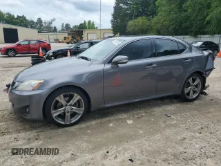 2012 Lexus IS 250 z VIN JTHBF5C2XC5166405, wystawiony jako Copart lot #58847595 z przebiegiem 179 947 mil mil oraz Szkoda całkowita • Salvage title. Historia ofert i sprzedaży dostępna na DreamBid. Obrazek 1.