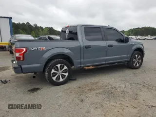 2020 Ford F-150 XL with VIN 1FTEW1C5XLKE22948, listed as a Copart auction lot 51462295 with 94,782 mi miles and Salvage Title. Bid and sale history available at carsss.com. Image 3.