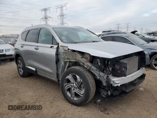 2021 Hyundai Santa Fe Essential with VIN 5NMS24AJ9MH336415, listed as a Copart auction lot 41700765 with 47,166 mi miles and Salvage Title. Bid and sale history available at carsss.com. Image 4.