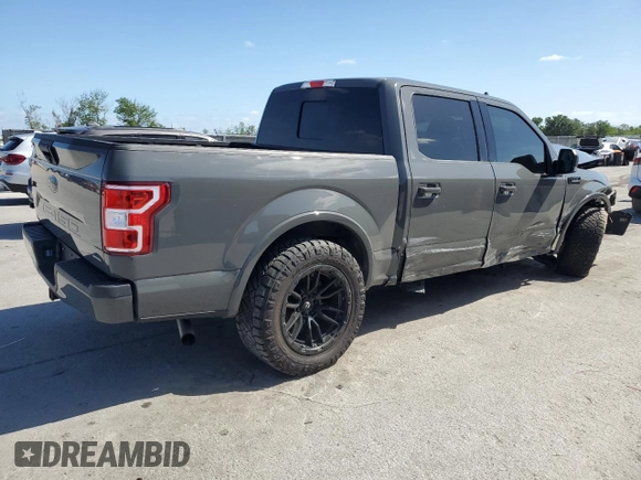 2020 Ford F-150 XL with VIN 1FTEW1CP4LFC64035, listed as a Copart auction lot 51806335 with 79,418 mi miles and Clean Title. Bid and sale history available at carsss.com. Image 3.