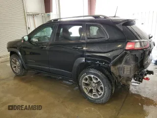 2020 Jeep Cherokee Trailhawk Elite with VIN 1C4PJMBN1LD537646, listed as a Copart auction lot 59890405 with 34,431 mi miles and Salvage title. Bid and sale history available at DreamBid. Image 2.