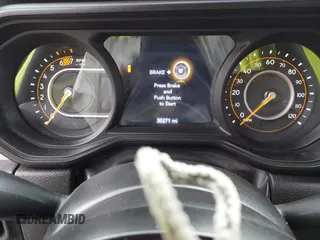 2024 Jeep Wrangler Sport S with VIN 1C4PJXDN3RW124591, listed as a IAAI auction lot 41984208 with 30,271 mi miles and . Bid and sale history available at DreamBid. Image 7.