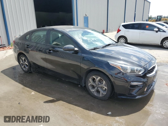 2021 Kia Forte LXS with VIN 3KPF24ADXME370608, listed as a Copart auction lot 54504515 with 31,750 mi miles and Salvage Title. Bid and sale history available at carsss.com. Image 4.