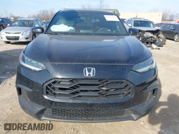 2023 Honda HR-V Sport with VIN 3CZRZ1H55PM725842, listed as a IAAI auction lot 41785474 with 52,796 mi miles. Bid and sale history available at carsss.com. Image 12.