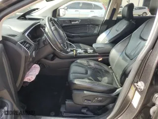 2017 Ford Edge Titanium with VIN 2FMPK3K80HBC69716, listed as a Copart auction lot 44127295 with 105,245 mi miles and Salvage Title. Bid and sale history available at carsss.com. Image 7.