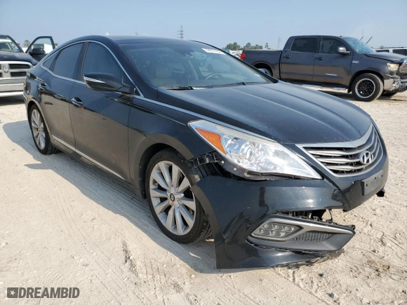 2017 Hyundai Azera Limited with VIN KMHFH4JG6HA583570, listed as a Copart auction lot 68673544 with 152,732 mi miles and Salvage Title. Bid and sale history available at carsss.com. Image 4.