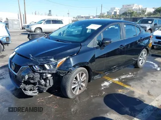 2021 Nissan Versa SV with VIN 3N1CN8EV6ML878500, listed as a IAAI auction lot 41346957 with 95,315 mi miles and . Bid and sale history available at DreamBid. Image 2.
