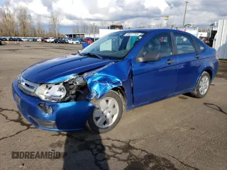 2011 Ford Focus S with VIN 1FAHP3ENXBW113142, listed as a Copart auction lot 44817755 with 210,733 mi miles and Salvage Title. Bid and sale history available at carsss.com. Image 1.