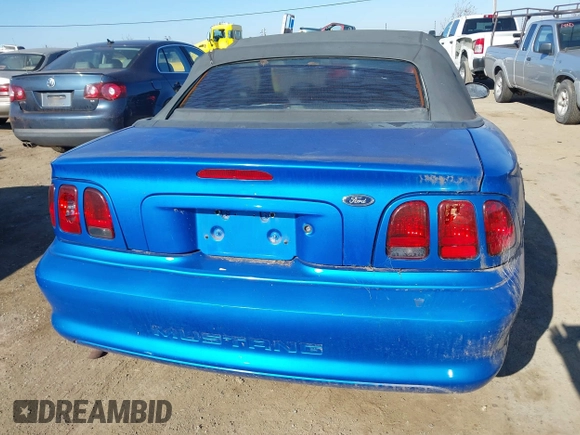 1998 Ford Mustang with VIN 1FAFP4448WF236496, listed as a IAAI auction lot 41408520 with 151,935 mi miles. Bid and sale history available at carsss.com. Image 16.