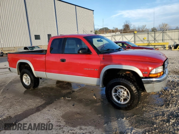 1997 Dodge Dakota z VIN 1B7GG23X0VS187346, wystawiony jako Copart lot #79128194 z przebiegiem 116 778 mil mil oraz Szkoda całkowita • Salvage title. Historia ofert i sprzedaży dostępna na DreamBid. Obrazek 4.