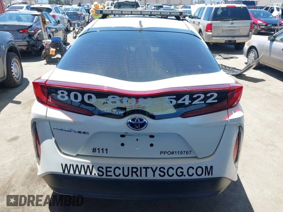 2020 Toyota Prius LE with VIN JTDKARFP6L3159932, listed as a IAAI auction lot 42714958 with 157,110 mi miles and . Bid and sale history available at DreamBid. Image 16.