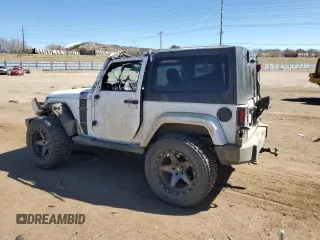 2017 Jeep Wrangler Sport with VIN 1C4AJWAG3HL577566, listed as a Copart auction lot 50640425 with 35,090 mi miles and Salvage Title. Bid and sale history available at DreamBid. Image 2.
