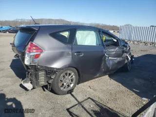 2017 Toyota Prius v Two with VIN JTDZN3EU9HJ073346, listed as a Copart auction lot 50517065 with 95,020 mi miles and Salvage Title. Bid and sale history available at carsss.com. Image 3.