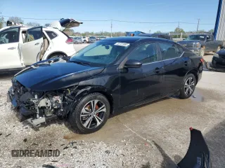 2021 Nissan Sentra SV with VIN 3N1AB8CV1MY295869, listed as a Copart auction lot 52731955 with 87,631 mi miles and Salvage title. Bid and sale history available at DreamBid. Image 1.