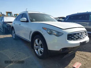 2011 Infiniti FX35 with VIN JN8AS1MW4BM734210, listed as a IAAI auction lot 41733759 with 170,862 mi miles. Bid and sale history available at carsss.com. Image 1.