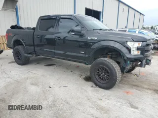 2015 Ford F-150 XLT with VIN 1FTFW1EG3FFC98361, listed as a Copart auction lot 52136965 with 95,135 mi miles and Salvage Title. Bid and sale history available at carsss.com. Image 4.