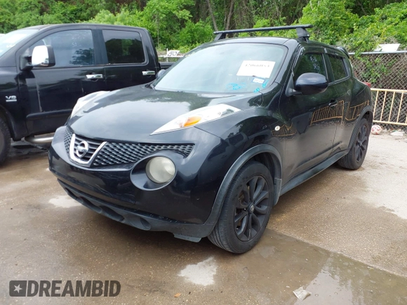 2013 Nissan Juke S with VIN JN8AF5MR5DT211244, listed as a IAAI auction lot 42066053 with 174,018 mi miles. Bid and sale history available at carsss.com. Image 2.