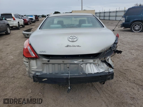 2004 Toyota Solara SE with VIN 4T1CE38P54U777480, listed as a Copart auction lot 80575054 with 249,346 mi miles and Salvage Title. Bid and sale history available at DreamBid. Image 6.