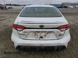 2023 Toyota Corolla Hybrid LE with VIN JTDBCMFE9PJ012260, listed as a Copart auction lot 44439185 with 0 mi miles and Salvage Title. Bid and sale history available at carsss.com. Image 6.