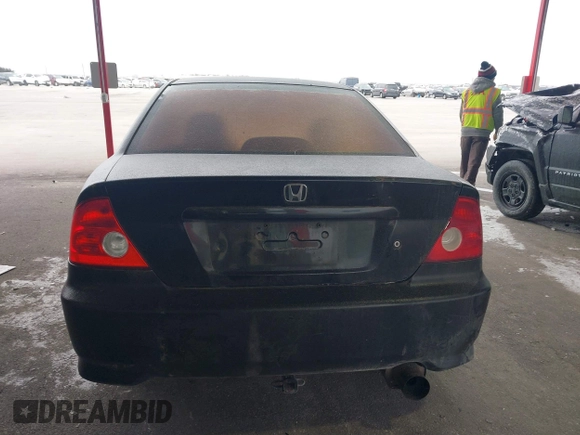 2004 Honda Civic EX with VIN 1HGEM21924L074531, listed as a IAAI auction lot 41615569 with 186,878 mi miles and . Bid and sale history available at DreamBid. Image 16.